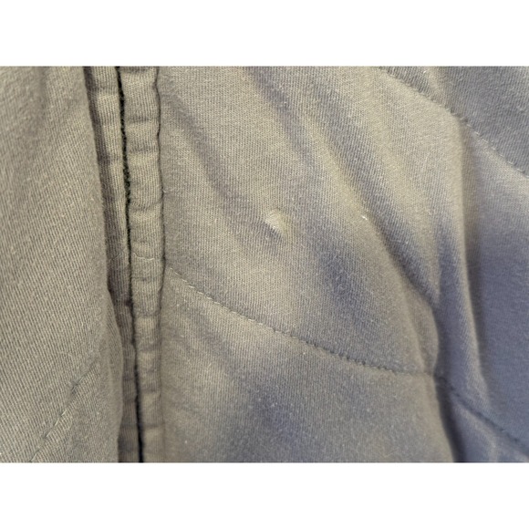 INDIE‎ BOHO RETRO Free People Chevron Zip Hoodie Jacket Gray Size 4 Festival Y2K - Picture 8 of 12